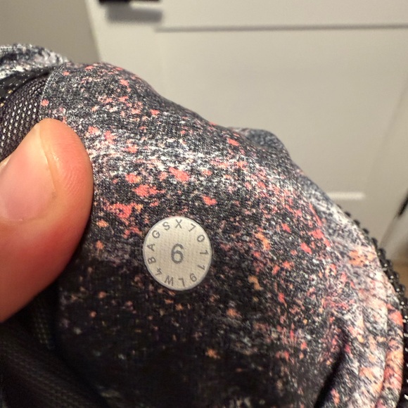 Lululemon Define Jacket Azurite Poppy Coral Multi Size 6 - Picture 6 of 6